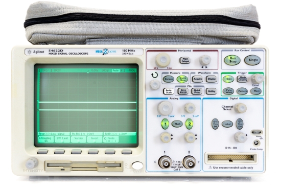 HP Agilent 54622D Larghezza di Banda  100 MHz Canali 2 +16